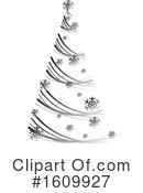 Christmas Tree Clipart #1609927 by dero