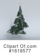 Christmas Tree Clipart #1618577 by KJ Pargeter