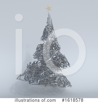 Royalty-Free (RF) Christmas Tree Clipart Illustration by KJ Pargeter - Stock Sample #1618578