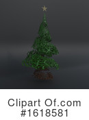 Christmas Tree Clipart #1618581 by KJ Pargeter