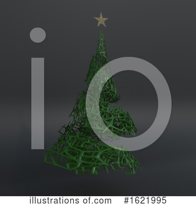 Royalty-Free (RF) Christmas Tree Clipart Illustration by KJ Pargeter - Stock Sample #1621995
