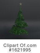 Christmas Tree Clipart #1621995 by KJ Pargeter