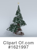 Christmas Tree Clipart #1621997 by KJ Pargeter