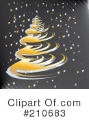 Christmas Tree Clipart #210683 by MilsiArt