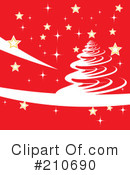 Christmas Tree Clipart #210690 by MilsiArt