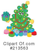 Christmas Tree Clipart #213563 by visekart