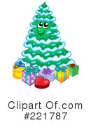 Christmas Tree Clipart #221787 by visekart