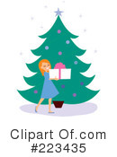 Christmas Tree Clipart #223435 by Monica