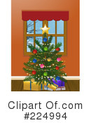 Christmas Tree Clipart #224994 by elaineitalia