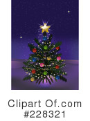 Christmas Tree Clipart #228321 by elaineitalia