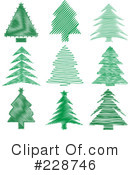 Christmas Tree Clipart #228746 by KJ Pargeter