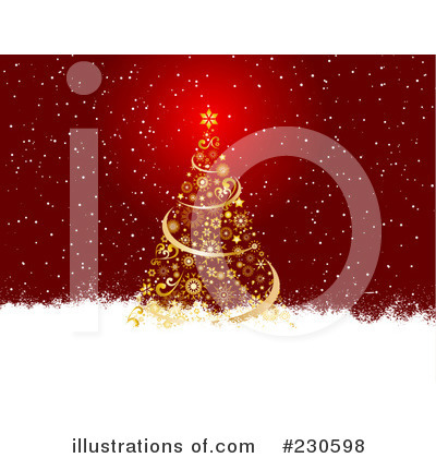 Christmas Trees Clipart #230598 by KJ Pargeter