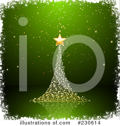 Royalty-Free (RF) Christmas Tree Clipart Illustration by elaineitalia - Stock Sample #230614