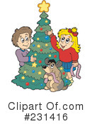 Christmas Tree Clipart #231416 by visekart