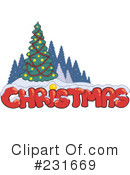 Christmas Tree Clipart #231669 by visekart