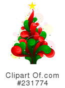 Christmas Tree Clipart #231774 by BNP Design Studio