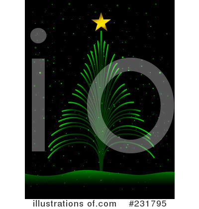Royalty-Free (RF) Christmas Tree Clipart Illustration by BNP Design Studio - Stock Sample #231795