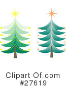 Christmas Tree Clipart #27619 by KJ Pargeter