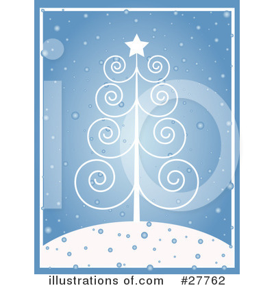 Royalty-Free (RF) Christmas Tree Clipart Illustration by KJ Pargeter - Stock Sample #27762