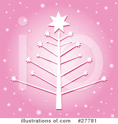 Royalty-Free (RF) Christmas Tree Clipart Illustration by KJ Pargeter - Stock Sample #27781