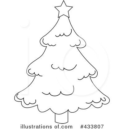 Christmas Tree Clipart #433807 by Pams Clipart