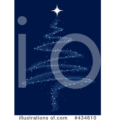 Royalty-Free (RF) Christmas Tree Clipart Illustration by BNP Design Studio - Stock Sample #434610