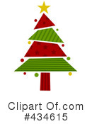 Christmas Tree Clipart #434615 by BNP Design Studio