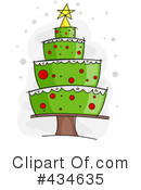 Christmas Tree Clipart #434635 by BNP Design Studio