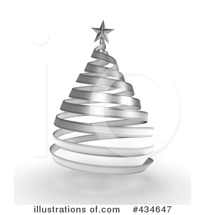 Royalty-Free (RF) Christmas Tree Clipart Illustration by BNP Design Studio - Stock Sample #434647