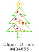 Christmas Tree Clipart #434655 by BNP Design Studio