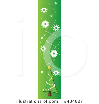 Royalty-Free (RF) Christmas Tree Clipart Illustration by Pams Clipart - Stock Sample #434827