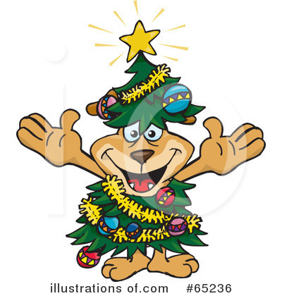 Christmas Tree Clipart #65236 by Dennis Holmes Designs