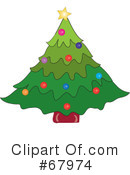 Christmas Tree Clipart #67974 by Pams Clipart