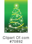 Christmas Tree Clipart #70892 by Pushkin