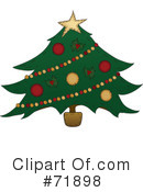Christmas Tree Clipart #71898 by inkgraphics