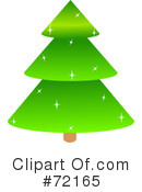 Christmas Tree Clipart #72165 by Pushkin