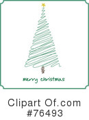 Christmas Tree Clipart #76493 by Pams Clipart