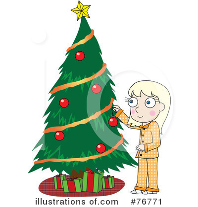Christmas Tree Clipart #76771 by Rosie Piter
