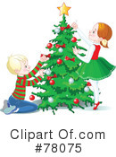 Christmas Tree Clipart #78075 by Pushkin