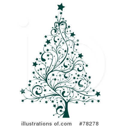 Christmas Tree Clipart #78278 by MilsiArt