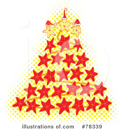 Royalty-Free (RF) Christmas Tree Clipart Illustration by Cherie Reve - Stock Sample #78339