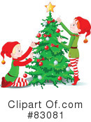 Christmas Tree Clipart #83081 by Pushkin
