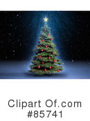 Christmas Tree Clipart #85741 by Mopic