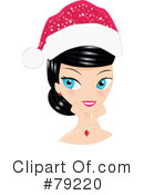 Christmas Woman Clipart #79220 by Melisende Vector