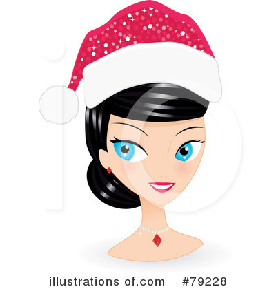 Christmas Woman Clipart #79228 by Melisende Vector