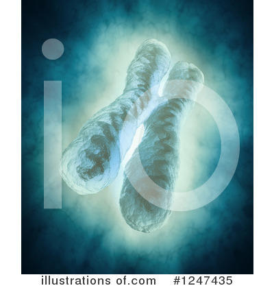 Royalty-Free (RF) Chromosome Clipart Illustration by Mopic - Stock Sample #1247435