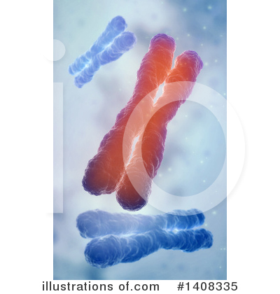 Royalty-Free (RF) Chromosome Clipart Illustration by Mopic - Stock Sample #1408335