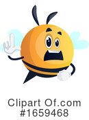 Chubby Bee Clipart #1659468 by Morphart Creations