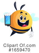 Chubby Bee Clipart #1659470 by Morphart Creations