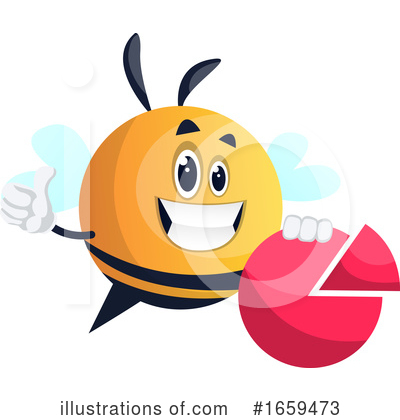 Royalty-Free (RF) Chubby Bee Clipart Illustration by Morphart Creations - Stock Sample #1659473
